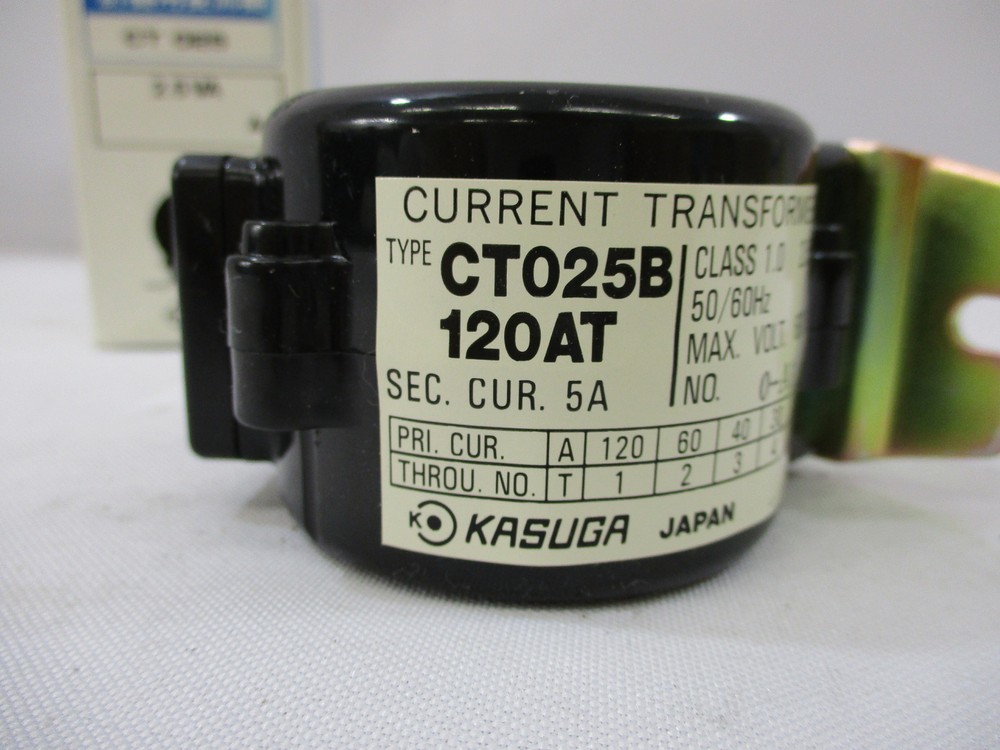 *NEW* KASUGA CT025B CURRENT TRANSFORMER 5A 600V