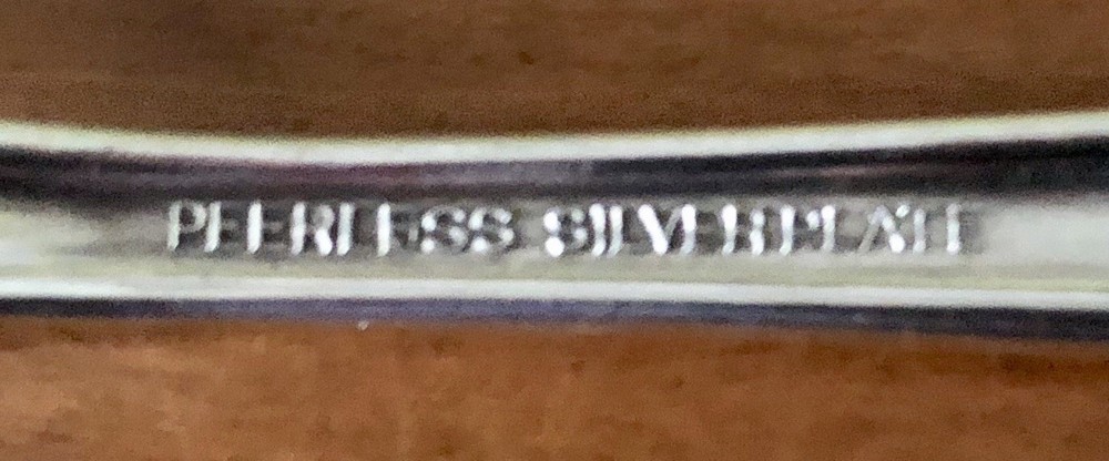 1929 Peerless Silverplate Silver Plate Berkeley Pattern Master Butter Knife