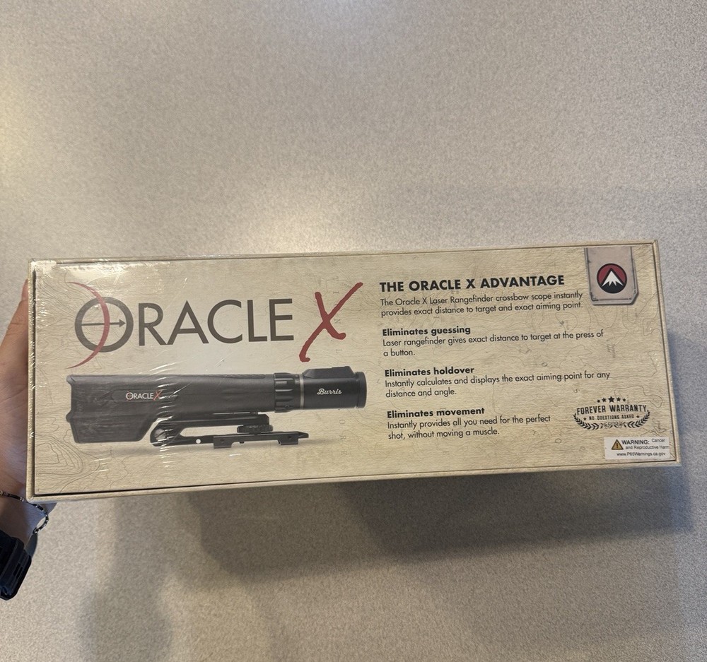 Burris Oracle X Digital Laser Rangefinding Crossbow Scope