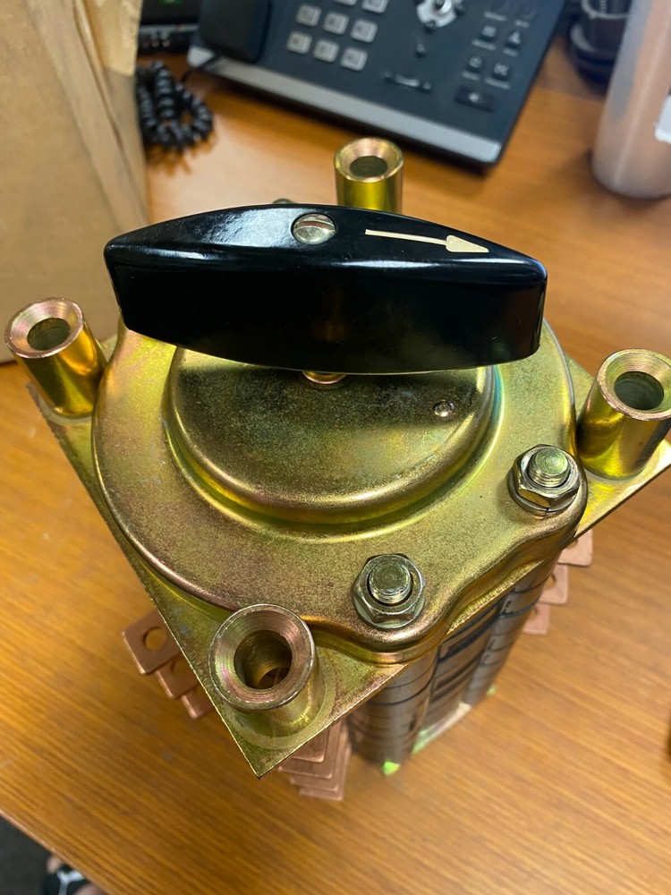 👀 NEW ELECTROSWITCH 2 POSITION MAINTAINED ROTARY SWITCH 75 AMP 600V 105607A-2AS