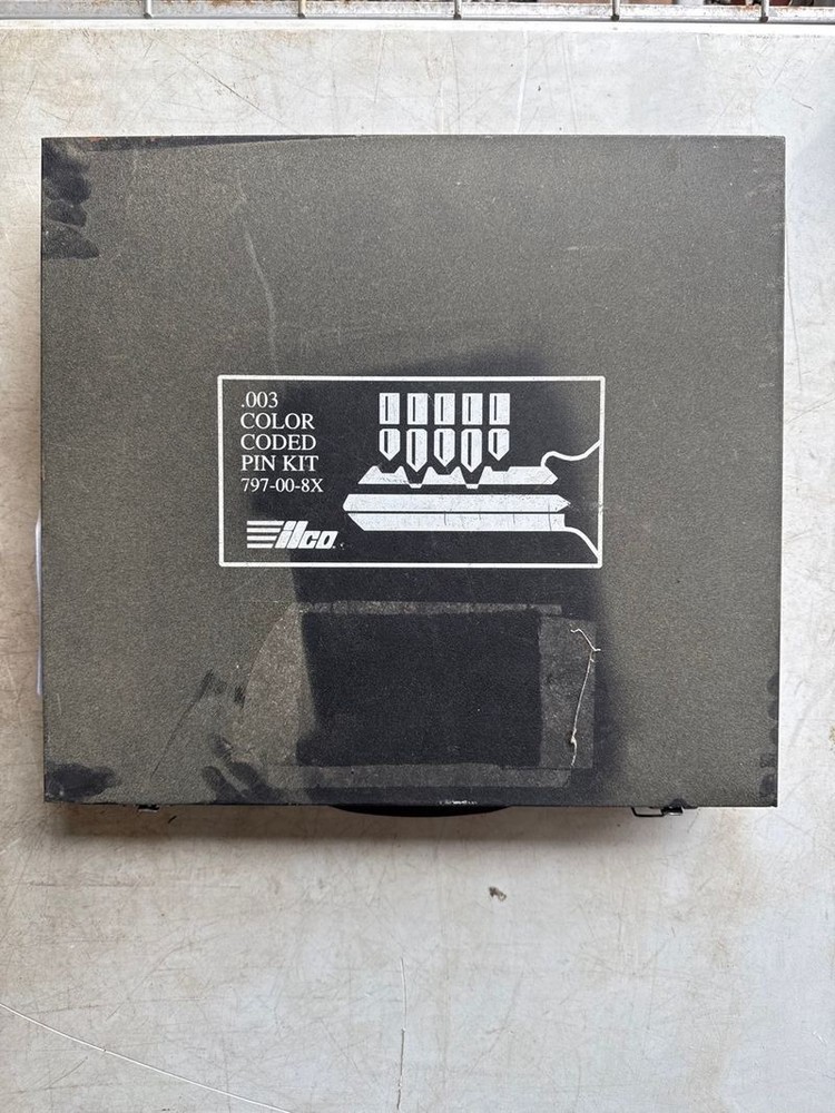 Ilco .003 Color-Coded Cylinder Pin Kit in Latch Case