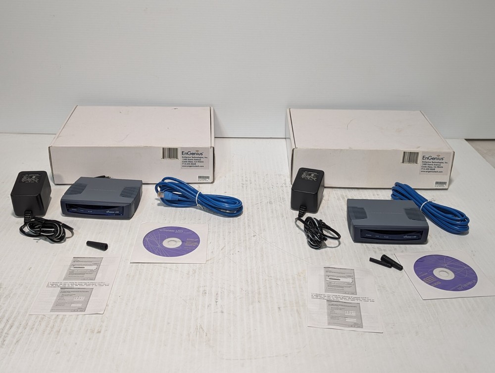 NEW Engenius NL-2611AP3 Long Range Wireless Access Point + Cords