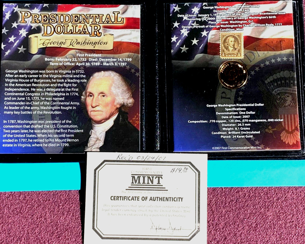 2007  Presidential Dollar - George Washington