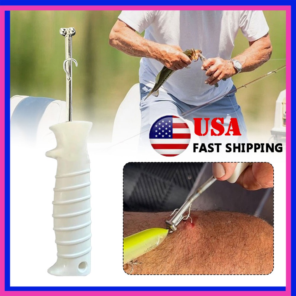 QuickRelease Fishhook Extractor, Fish Hook Remover, Fishing Hook Removal Device