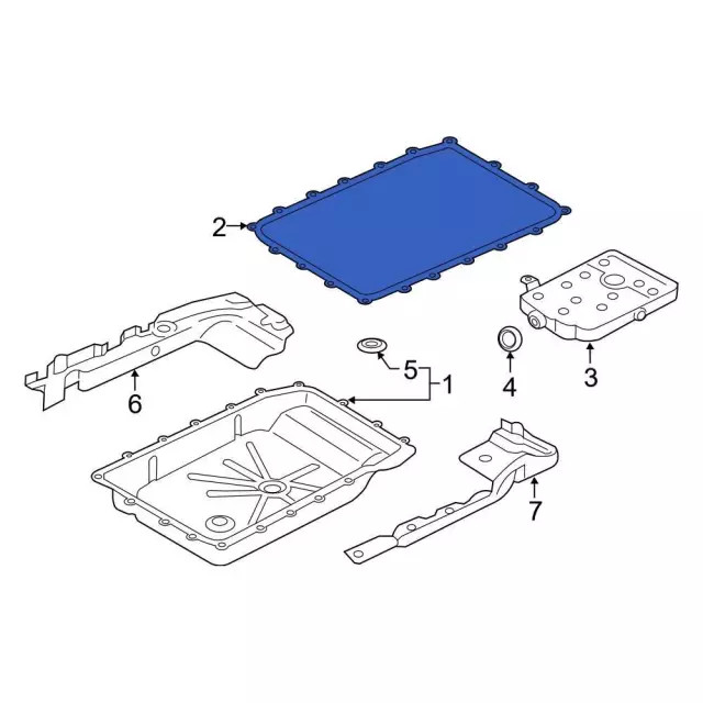 Genuine Ford Gasket BL3Z-7A191-C