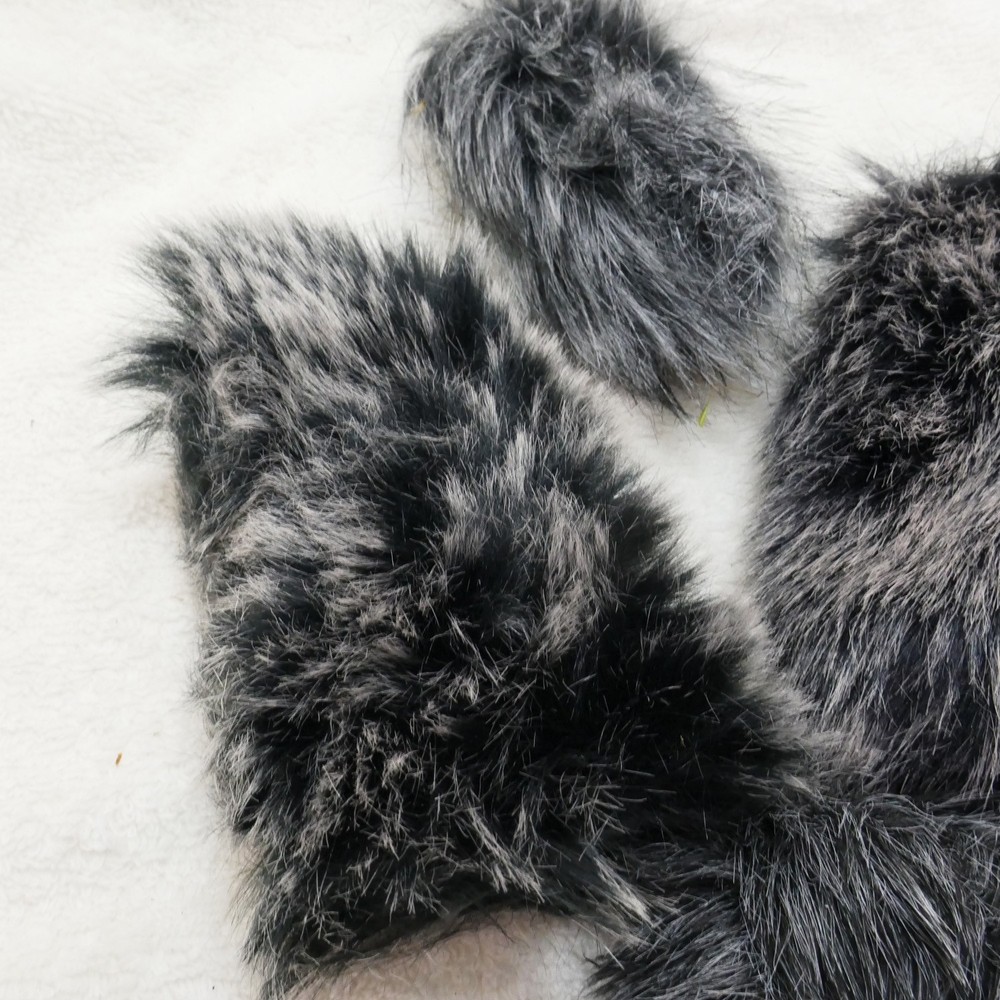 Furry Outdoor Windscreen Muff, Pop Filter/Wind Cover Shields 4EA