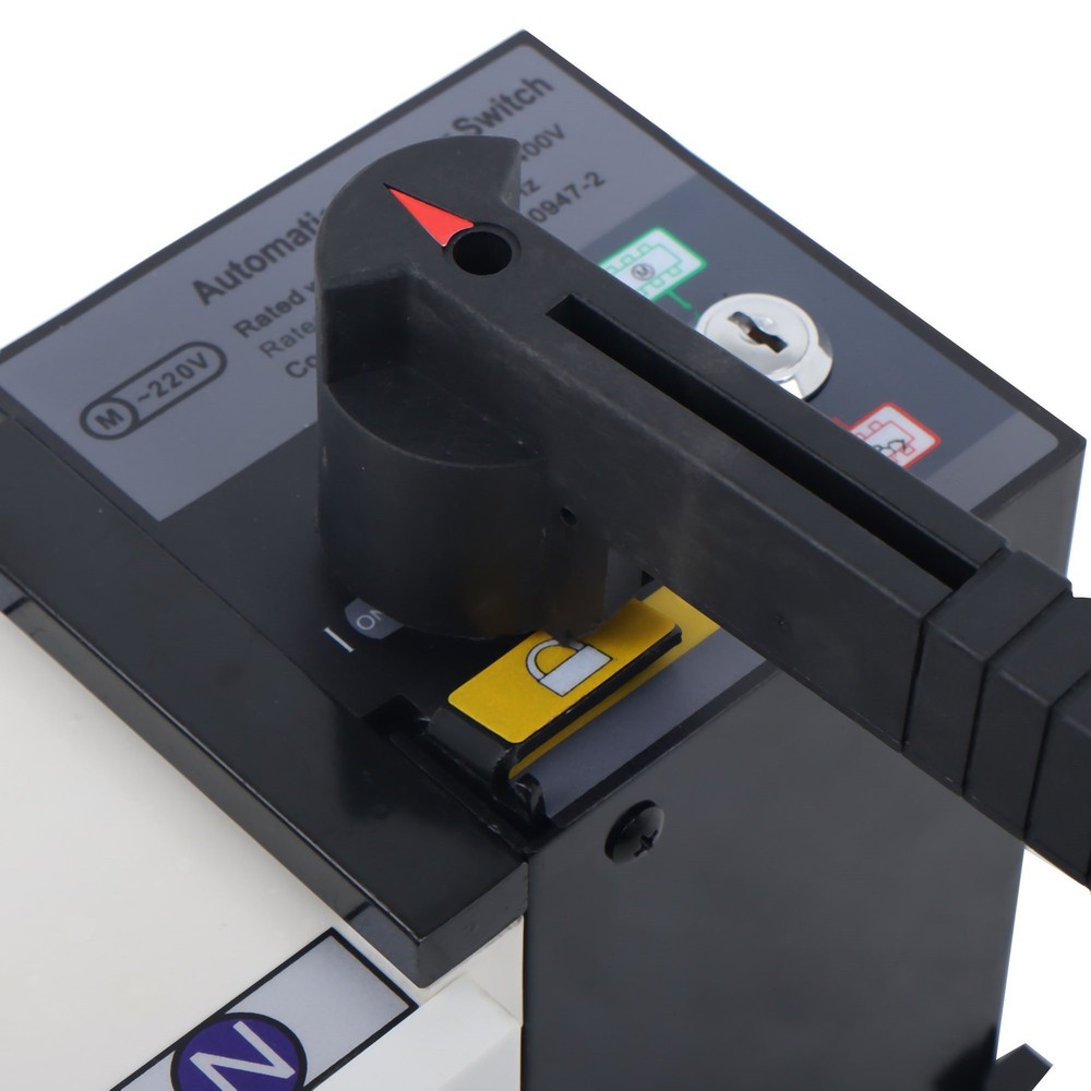 250A 4P Automatic Transfer Switch 110/220V 3S Switch Time Grid/Generator