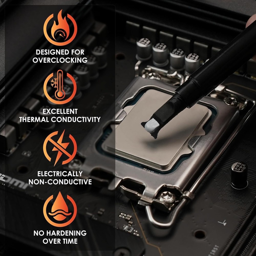 Thermal Grizzly Kryonaut theHigh Performance Thermal Paste Cooling All Processor