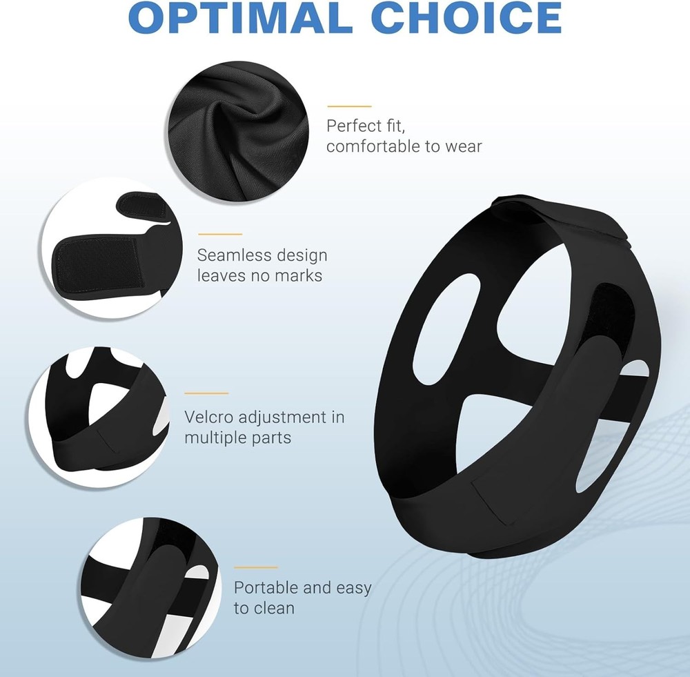 NOIKO Anti Snoring Chin Strap Adjustable
