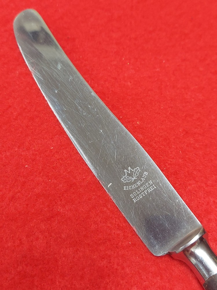 Eichenlaub SOLINGEN Rostfrei Oak Leaves Germany Dinner Knife And Dinner Fork