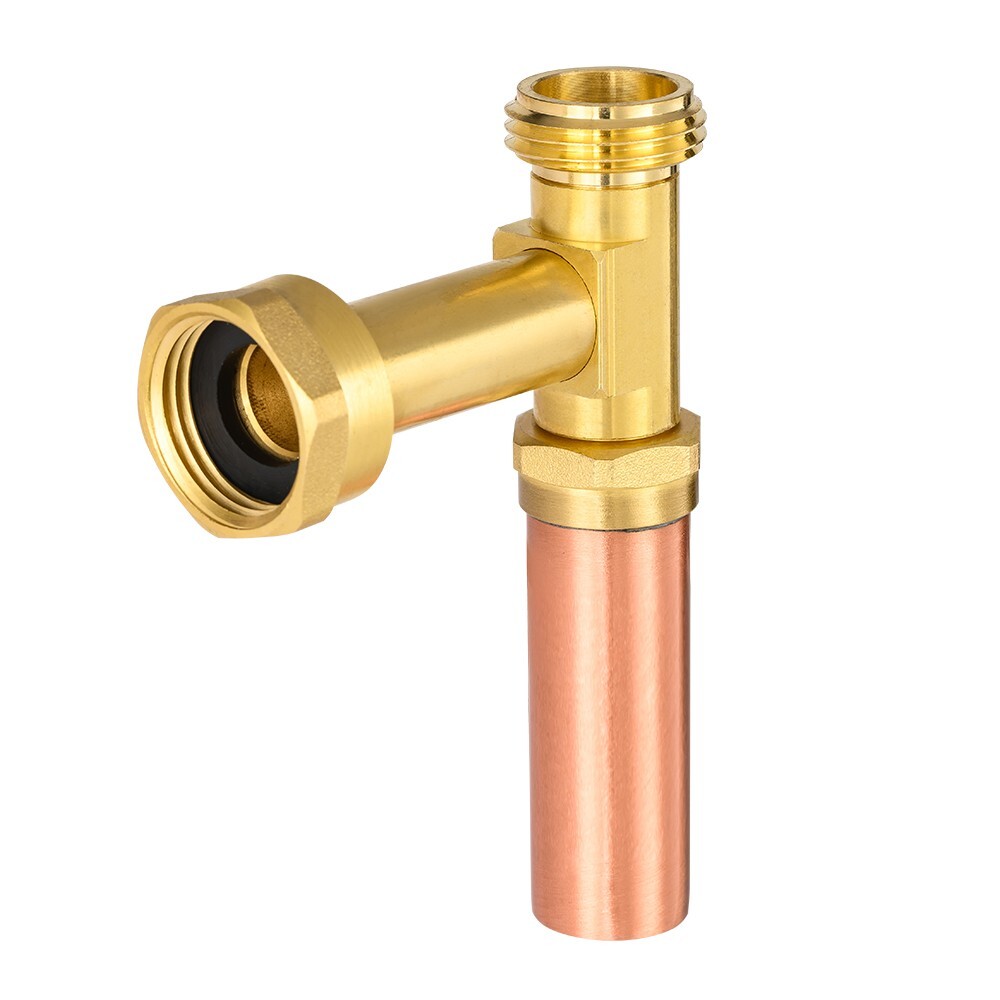 2 PCS EFIELD Angle Copper Water Hammer Arrestor For Washing Machine, 3/4 "MHT