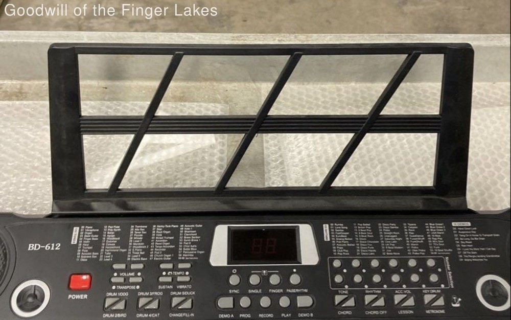 Unbranded 61Keys Electronic Keyboard Powers ON