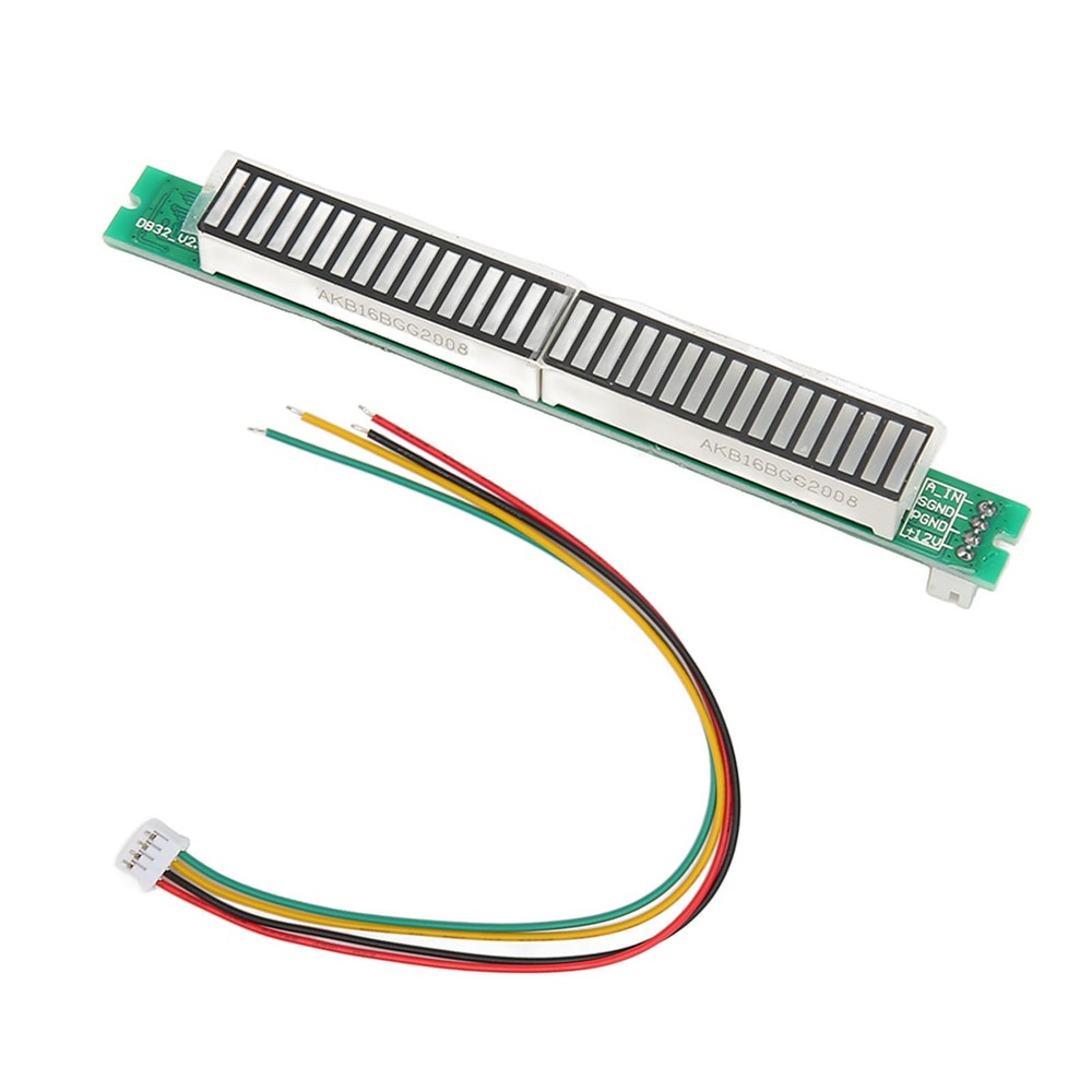Music Level Indicator Module 32 Bit 8 Effects Adjustable Brightness LED Sound