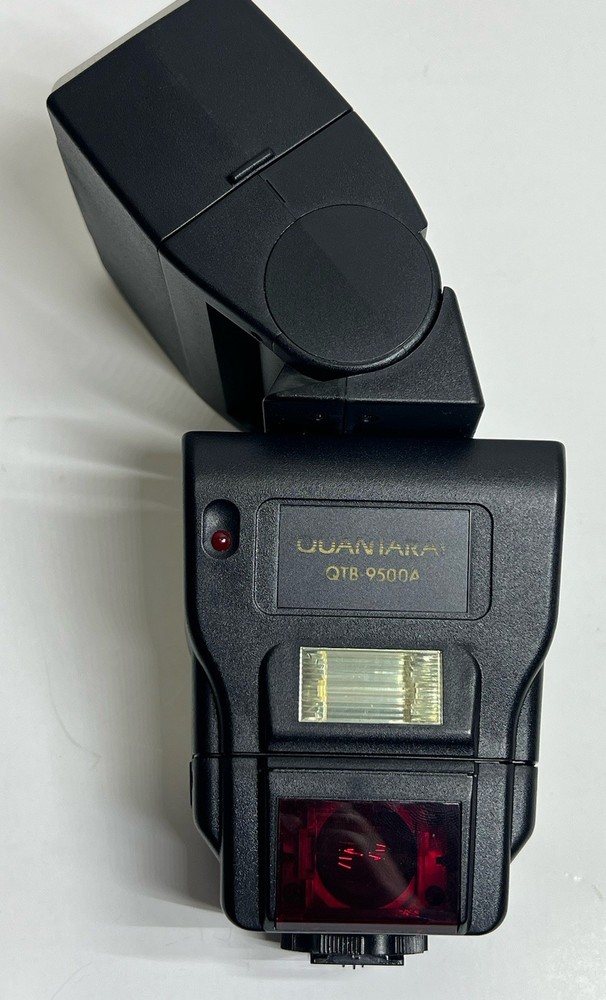 Vintage Quantaray QTB-9500A Dual Flash w/ "Off Camera" Cord TESTED