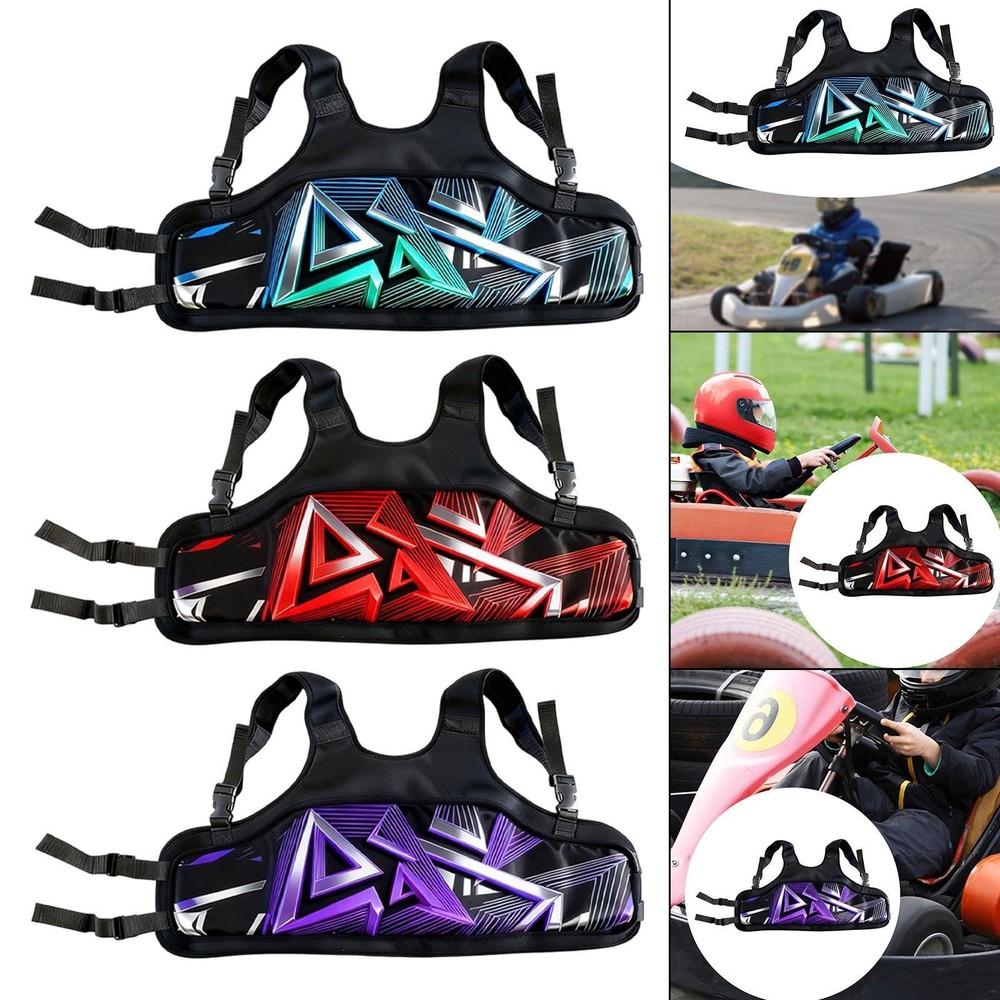 Go Kart Rib Protector Vest Multifunctional Shock Absorption Karting