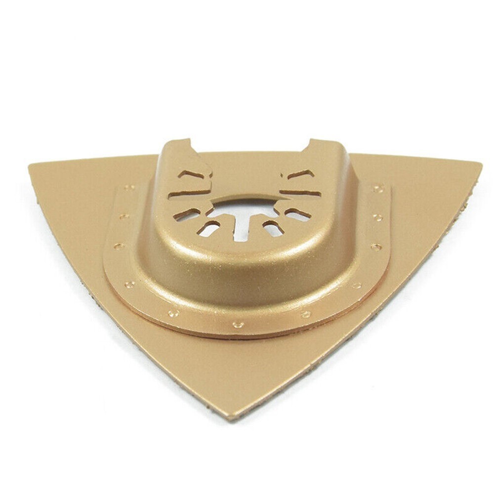 Oscillating Multitool Triangular Carbide Grit Rasp Blade Grout.Removal