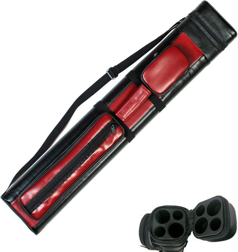 Portable Billiards Cue Cover - Adjustable Strap