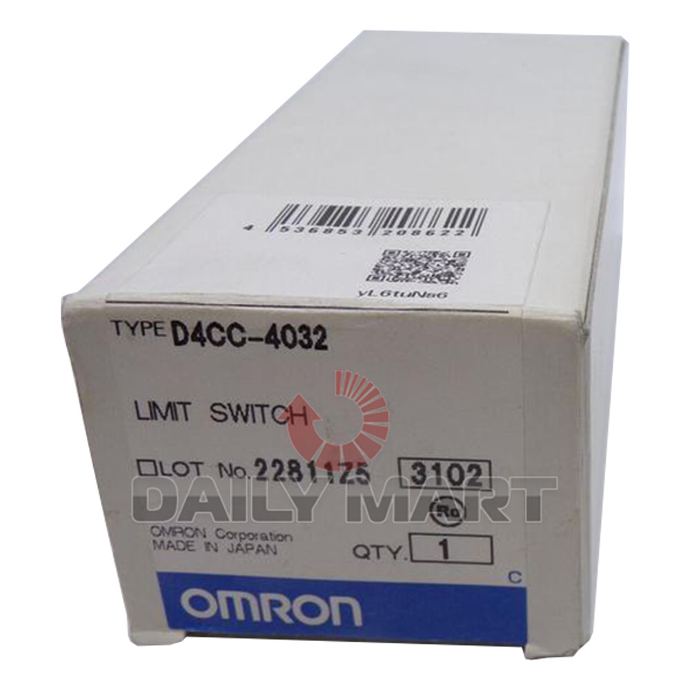 New In Box OMRON D4CC‑4032 Safety Limit Switch
