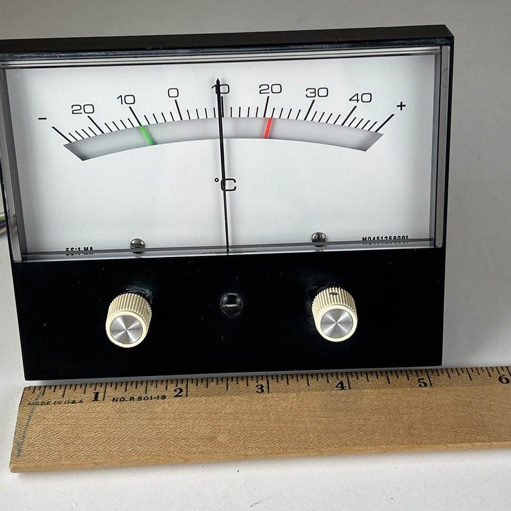 BEEDE Centigrade Analog Celsius Display Indicator Panel, MQ451259001, +50 to -30