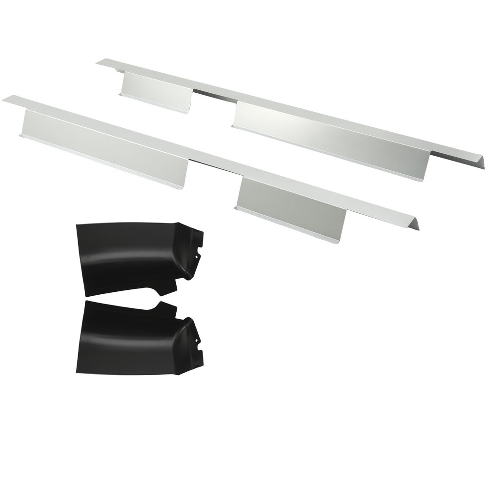 For 2007-2013 Silverado 4 Door Crew Cab Outer Rocker Panel And Cab Corner Pair