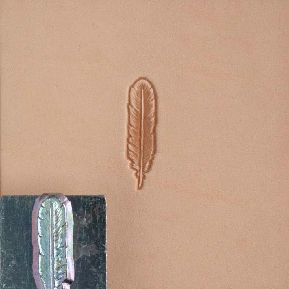 Feather 3D Stamp 88502-00 by Tandy Leather