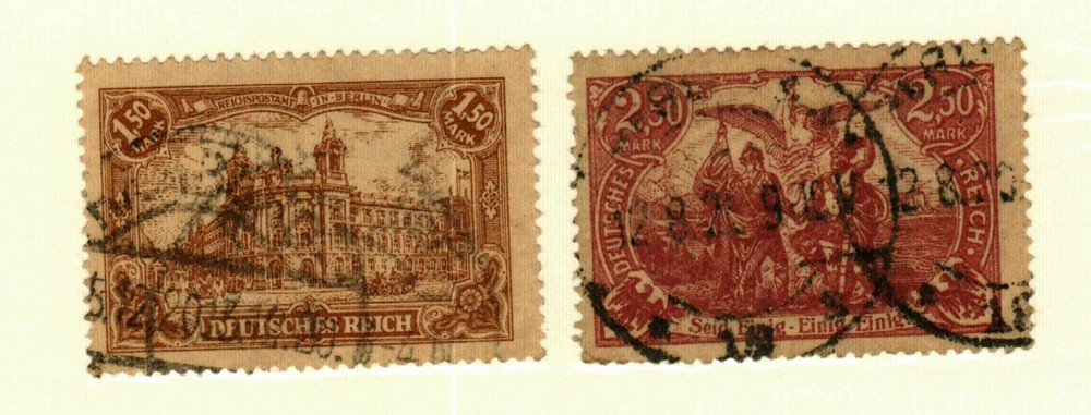 Germany #113-4 used CV$4.40