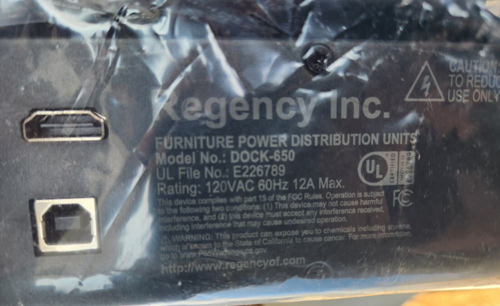 Regency Power & Data Port DPEL2