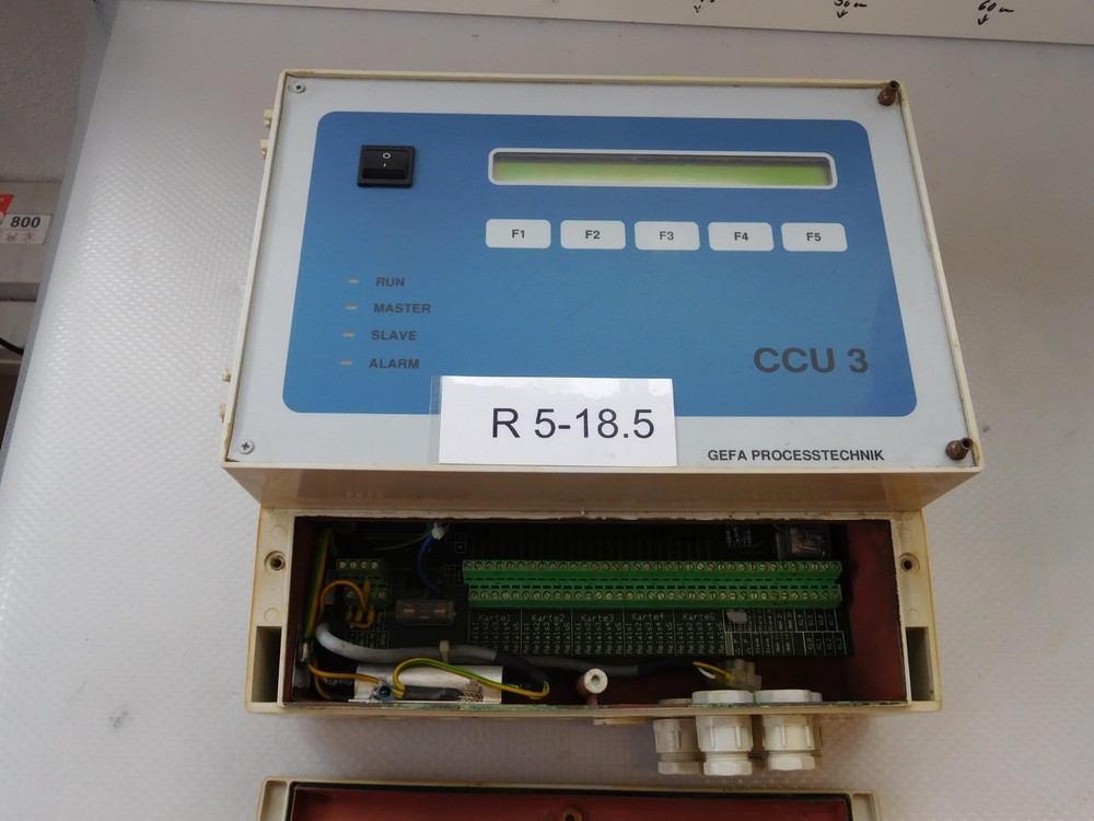 Gefa Process Technology CCU3, Control Terminal Display Unit