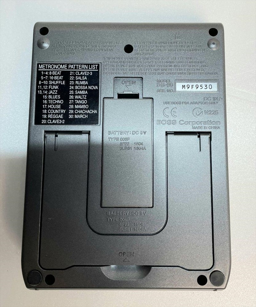 BOSS Dr. Beat DB-90 Digital Metronome Multi Function