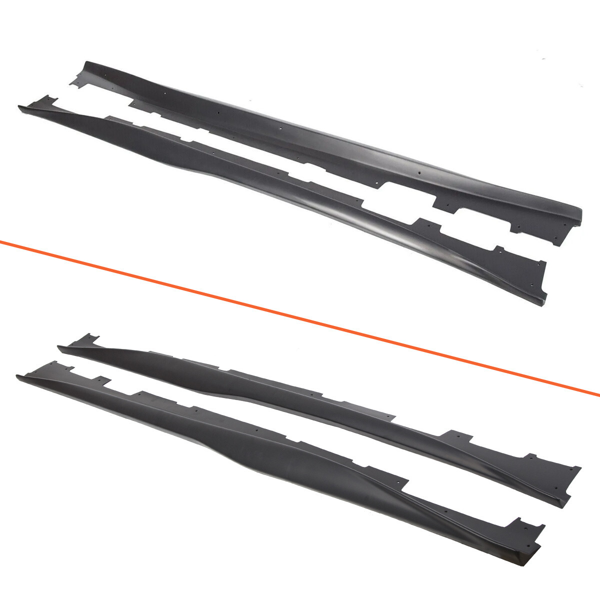 ZL1 Style Side Skirts Extension Rocker Panels For Chevy Camaro RS&SS 2016-2020