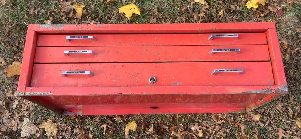 Vintage Original 1982 Matco Middle Intermediate Tool Stack Toolbox Box MB 903