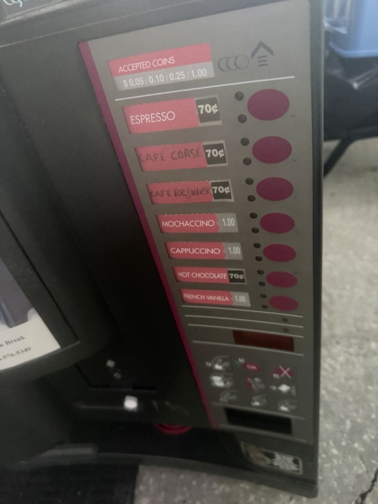 Saeco DA 7P Plus Coffee Vending
