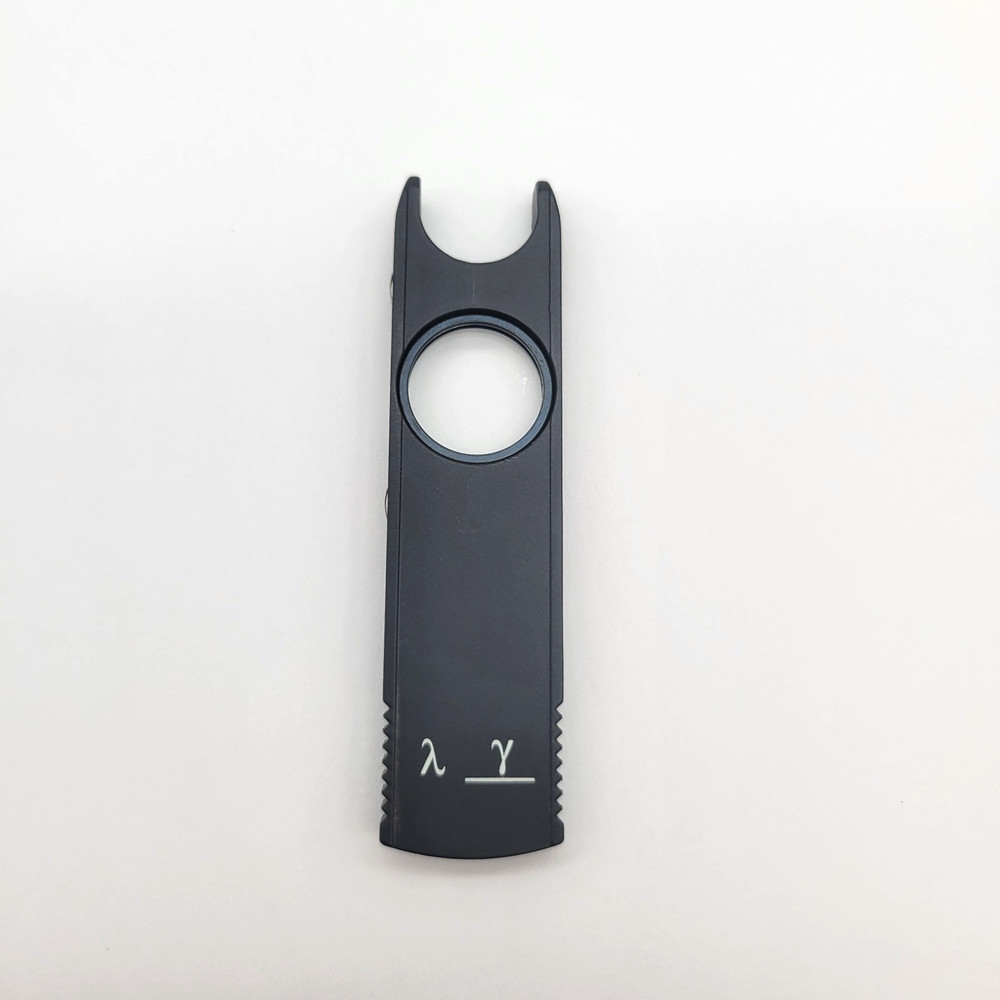 Leica Microscope Lambda Whole Wave Plate Nosepiece Slider *Slight Delamination*