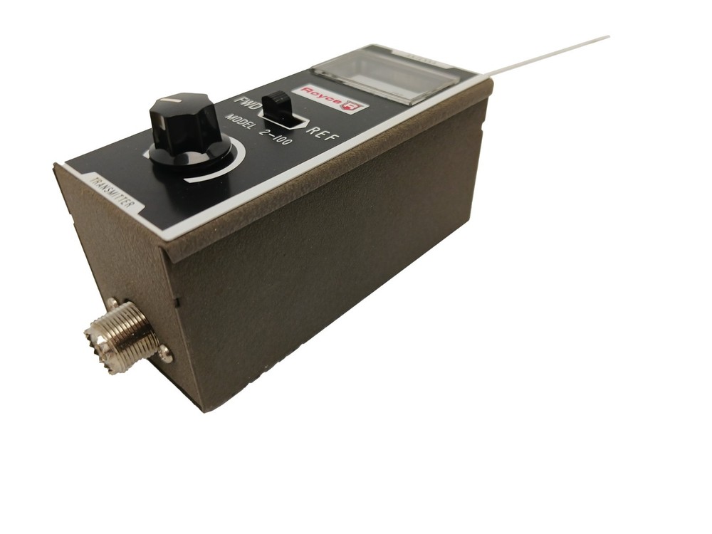 Royce Electronics 2-100 Field Strength & SWR Meter Indicator - WORKS