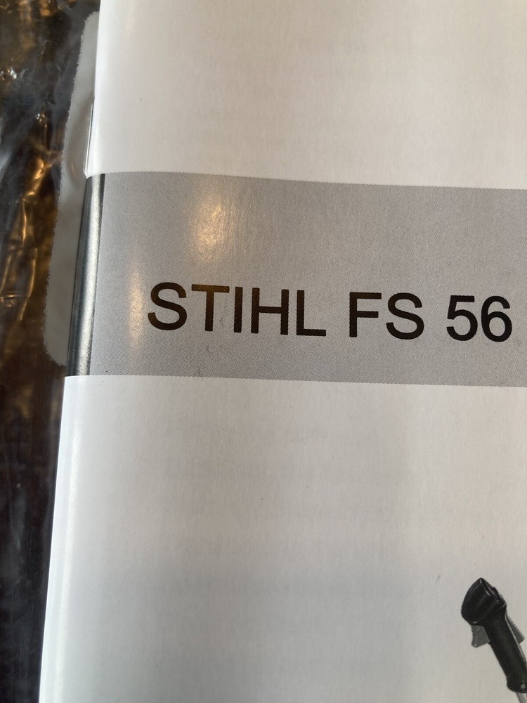Stihl FS 56 weed trimmer Instruction manual