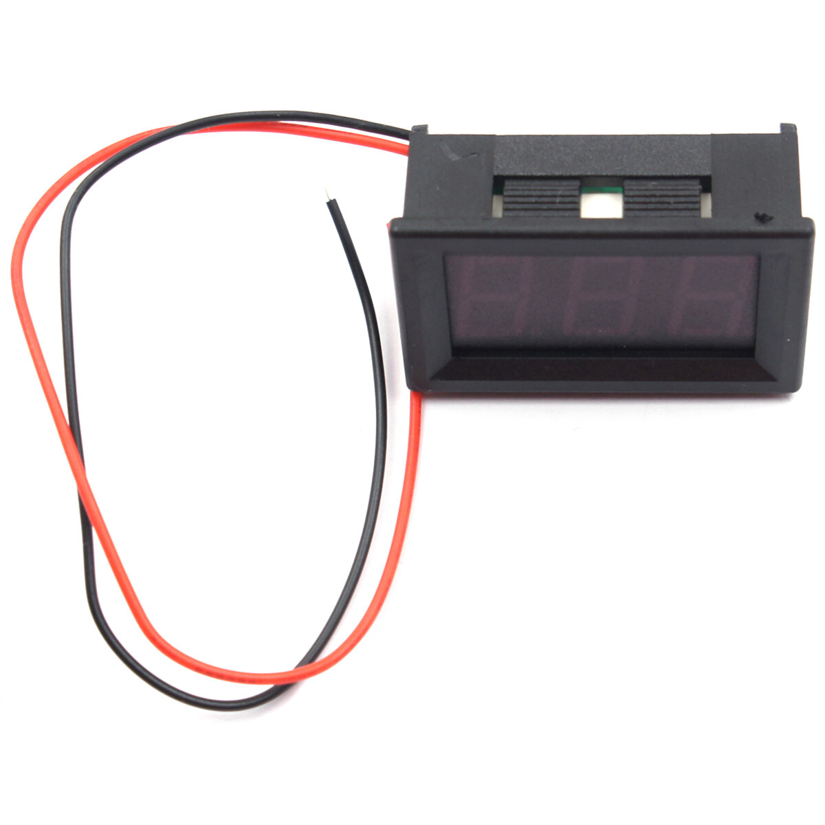 DC 5-120V 2-Wire Voltmeter 3-Digit LED Display Panel Volt Meter Voltage Tester