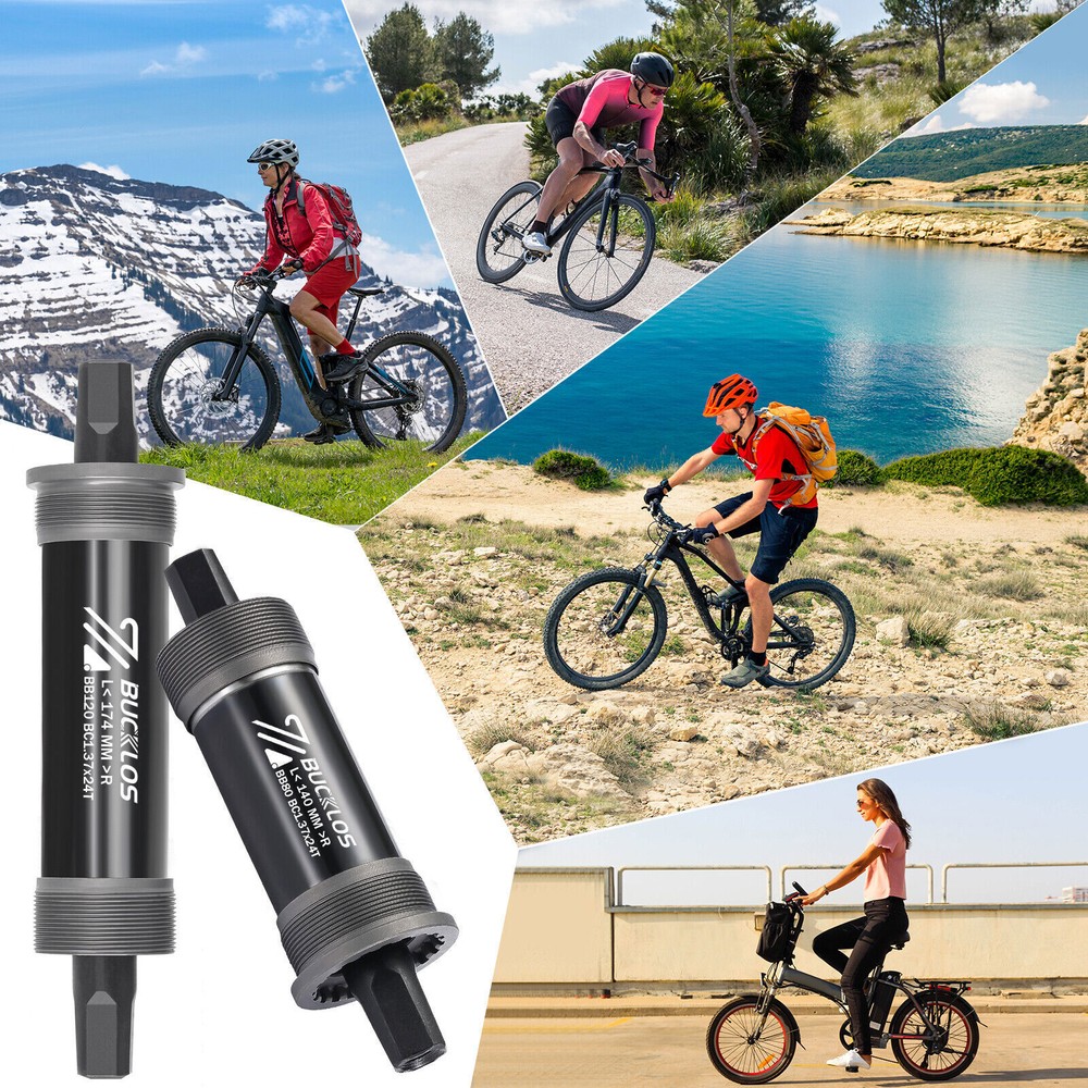 Bicycle Square Taper Bottom Bracket BB68 Mountain E-bikes Crank Sealed Bearings