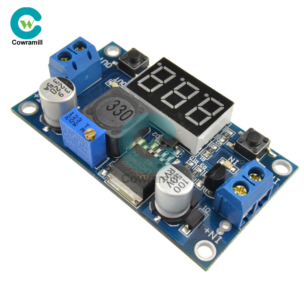 DC-DC Buck Step-down Module LM2596S Adjustable Power Converter Module DC 4V-40V