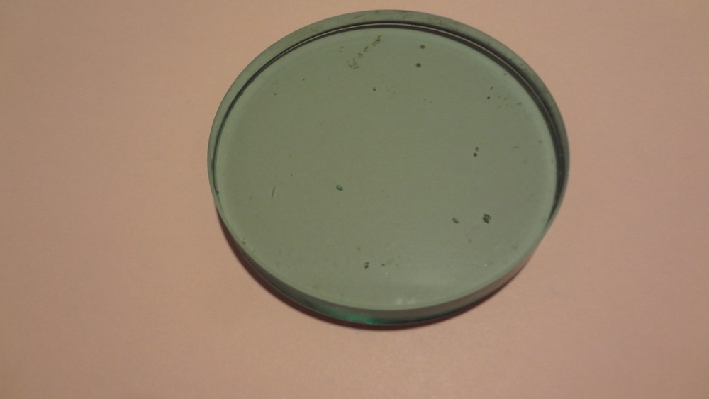 MICROSCOPE GREEN FILTER 62MM DIAM X 8MM THICK