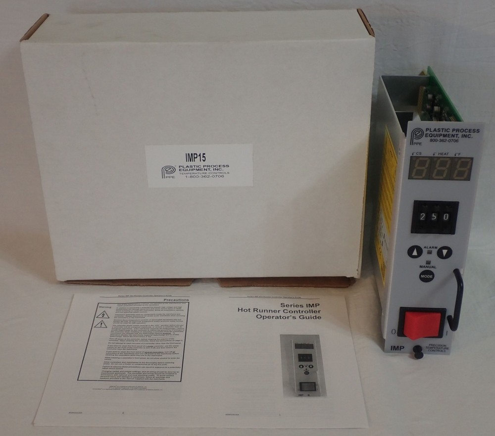 NEW UNUSED PLASTIC PROCESS EQUIPMENT PPE IMP15 HOT RUNNER TEMPERATURE CONTROL