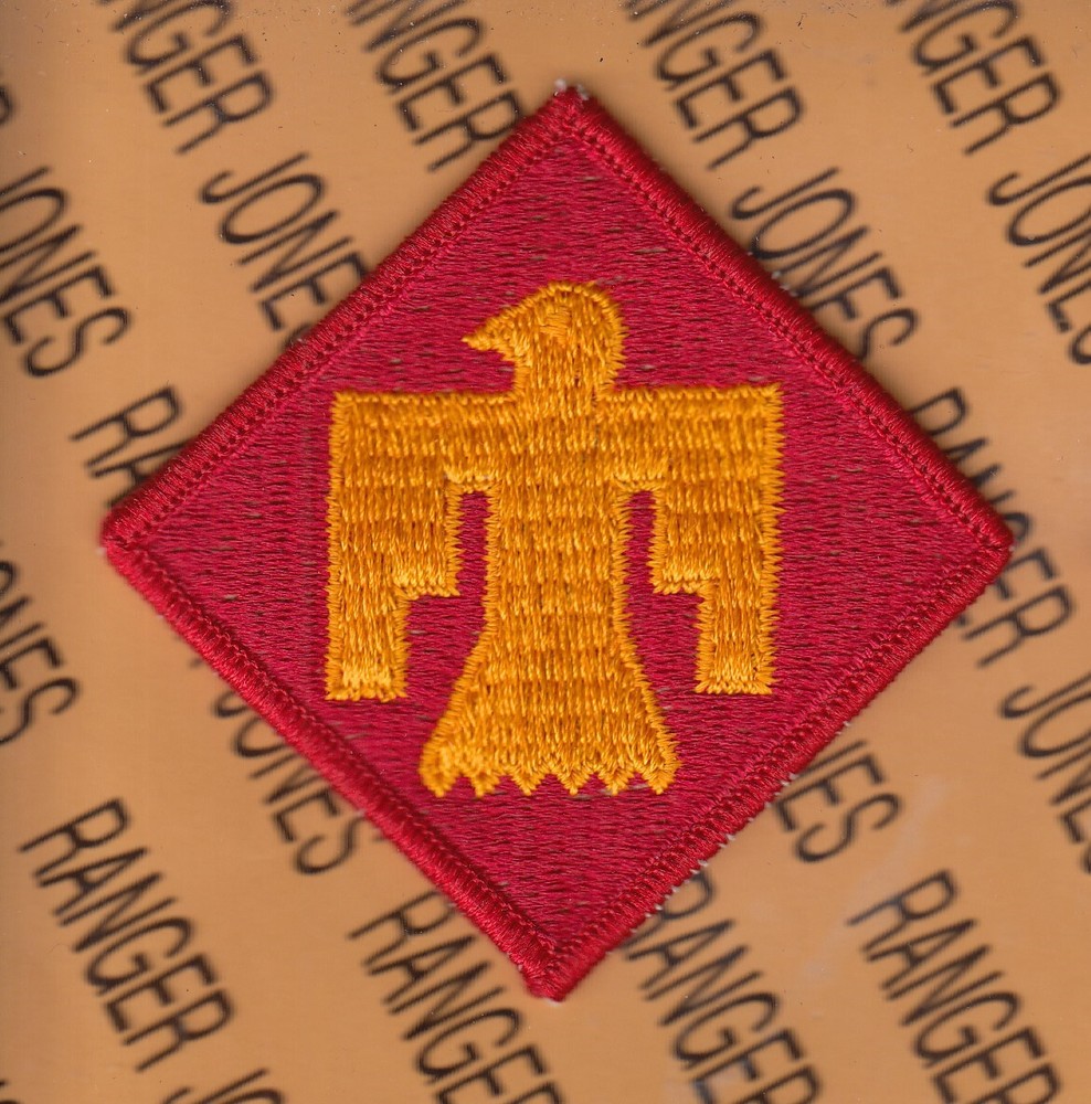 US Army 45th Infantry Division THUNDERBIRD ~3" uniform patch m/e