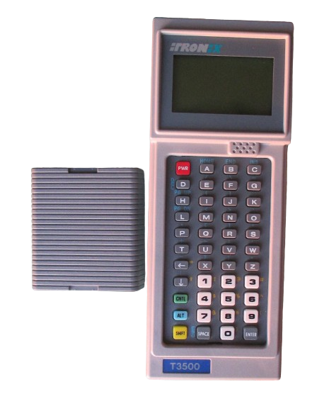 itronix T3500 Handheld Meter Reading Portable Computer w/Battery & Hand Strap