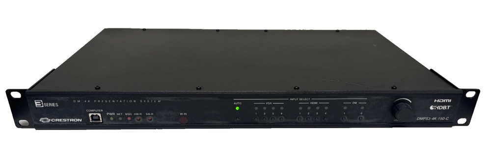 Crestron DMPS3-4K-150-C, 4K Digital Media System 4 HDMI Switcher - PreOwned