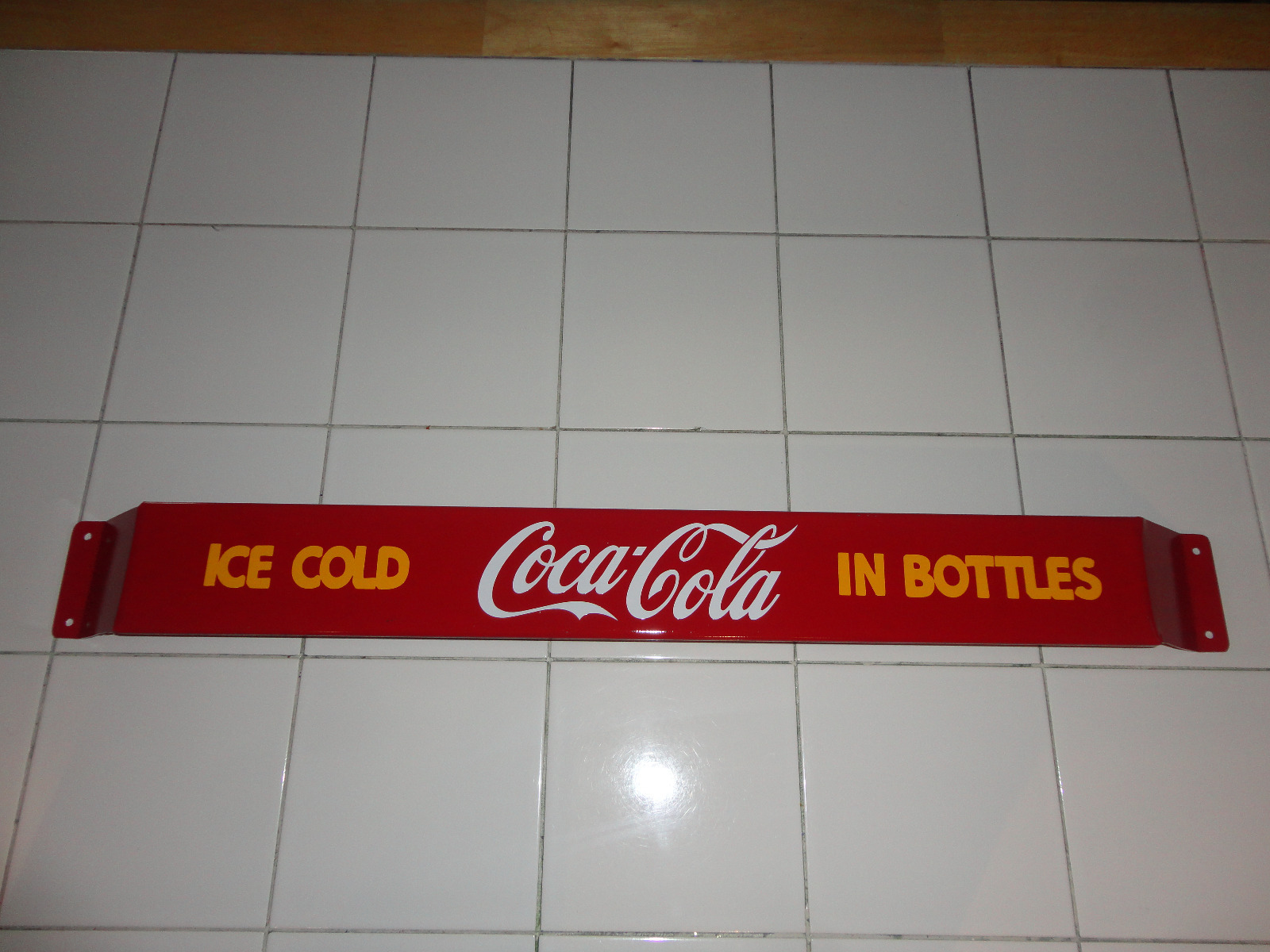 33'' Door push bar Coca Cola Retro Antique Soda Advertising sign