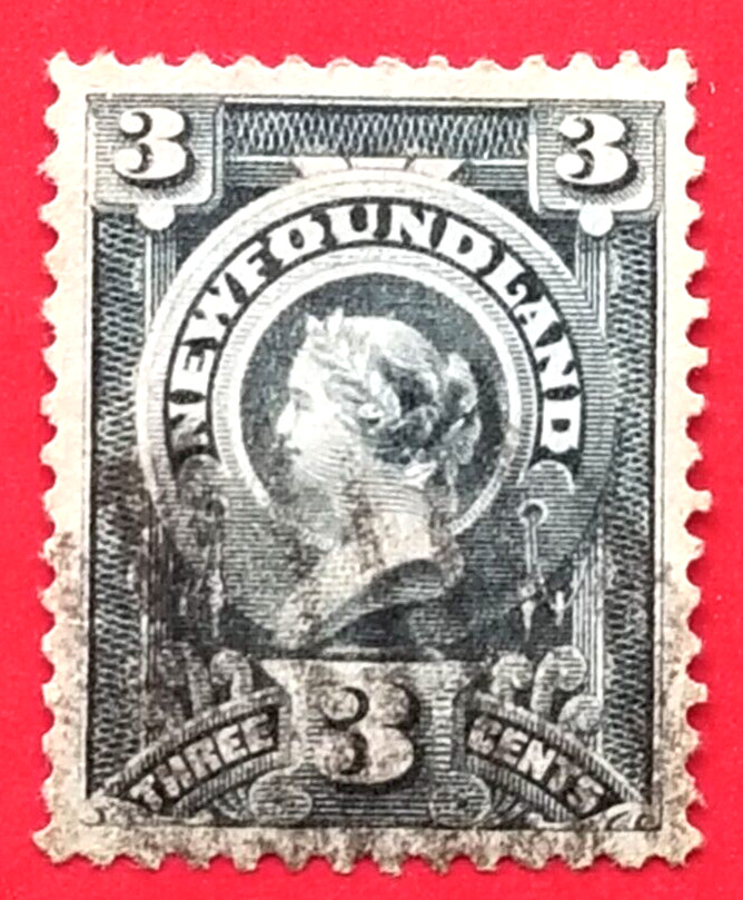 Canada Newfoundland #60 Queen Victoria Used