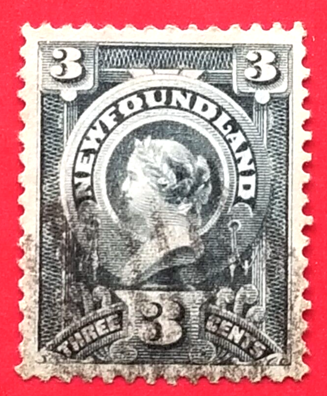 Canada Newfoundland #60 Queen Victoria Used
