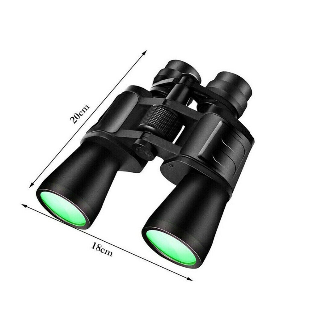 180x100 High Power Military Binoculars Day/Night Vision Waterproof Hunting +Case