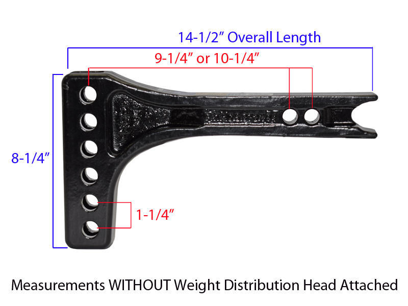 Reese Weight Distributing Class III & IV Adjustable Shank