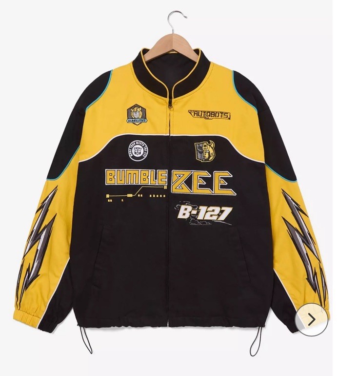 Transformers Bumblebee Racing Jacket Size Large - BoxLunch Exclusive