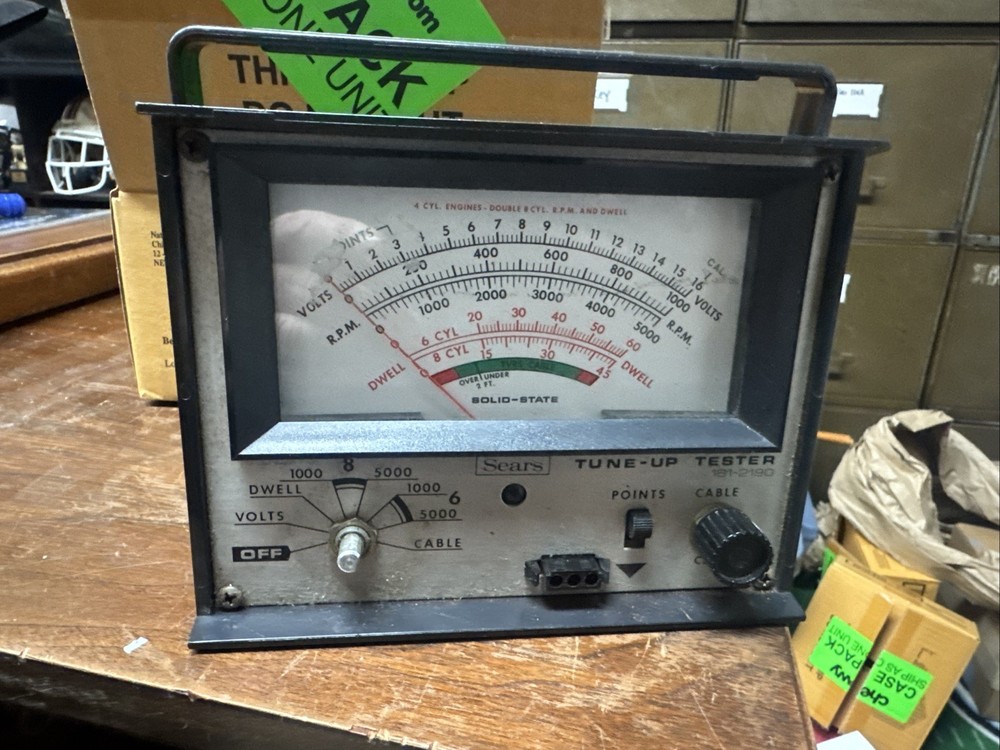 Sears Tune Up Tester Model 181- 2190  (working condition unknown)